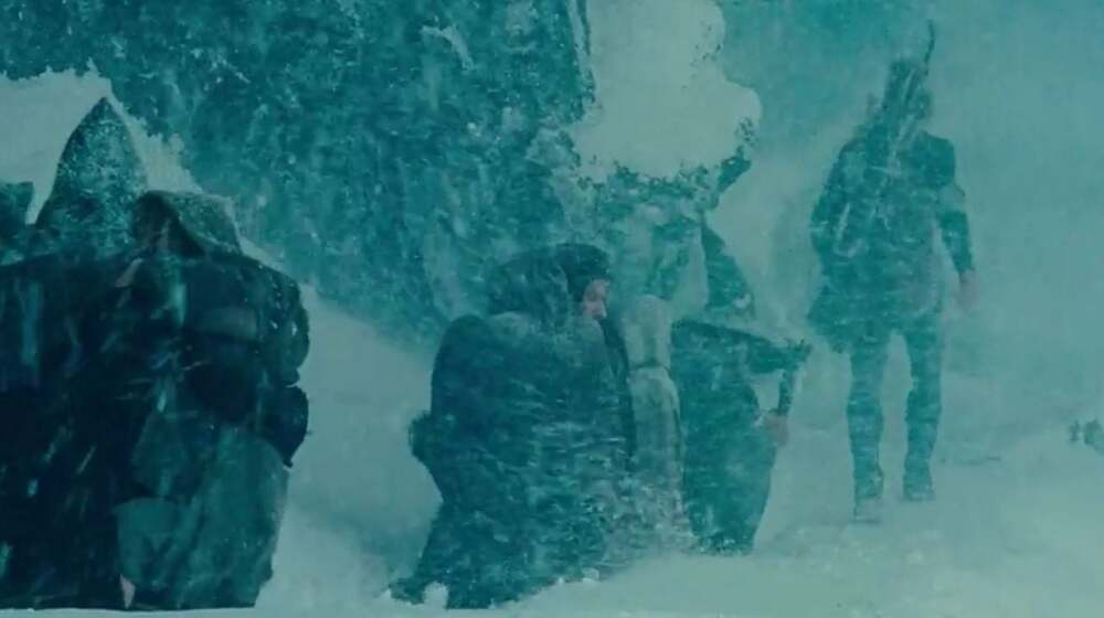 Nunca me hab&iacute;a dado cuenta, pero este detalle de Legolas en la nieve es totalmente fiel a JRR Tolkien